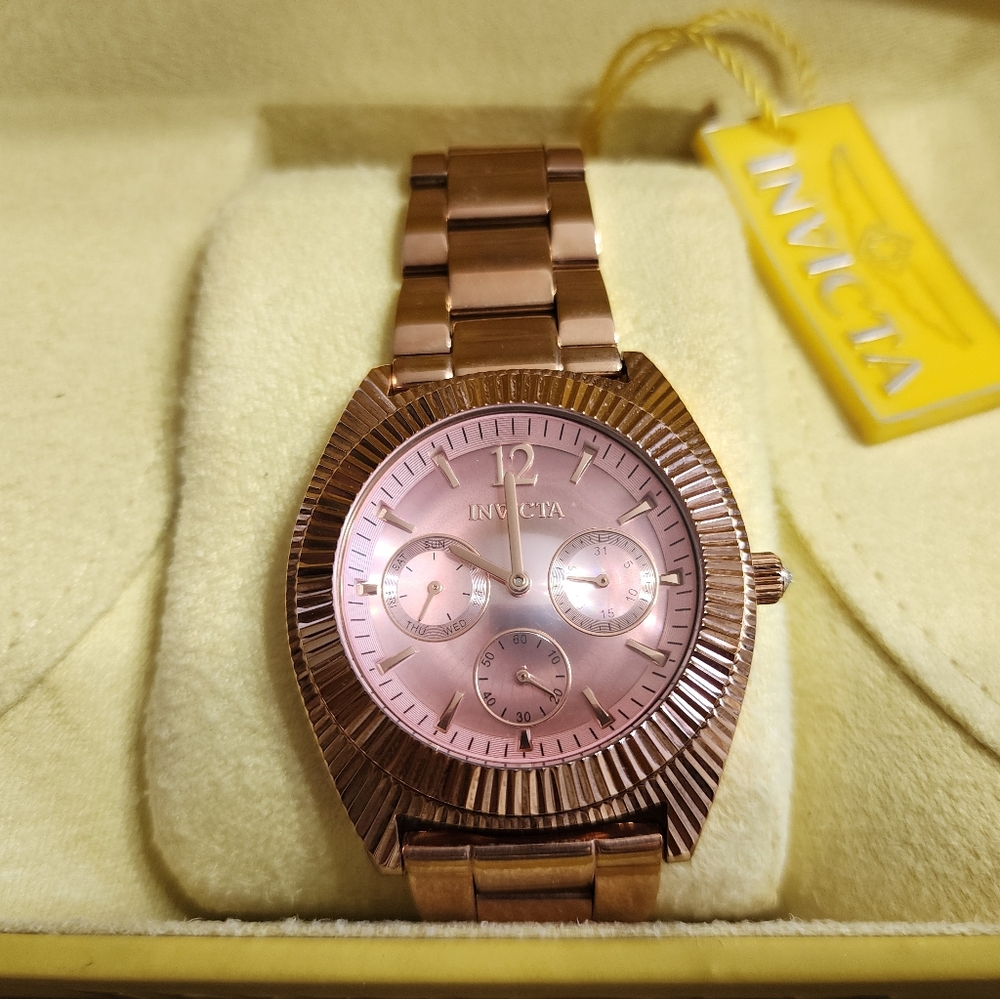 Invicta Rose Gold Woman's Watch